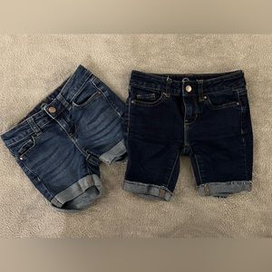 Girls size 6 Jean shorts
